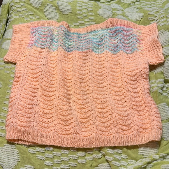Handmade Knit Top - Picture 1 of 4